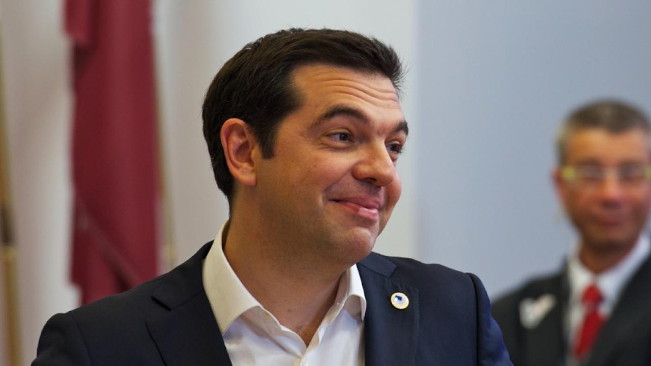 Greklands premiärminister Alexis Tsipras. Arkivbild.