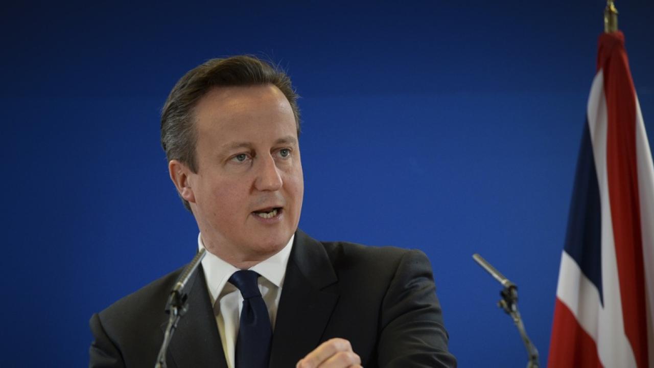 Premiärminister David Cameron. Arkivbild.
