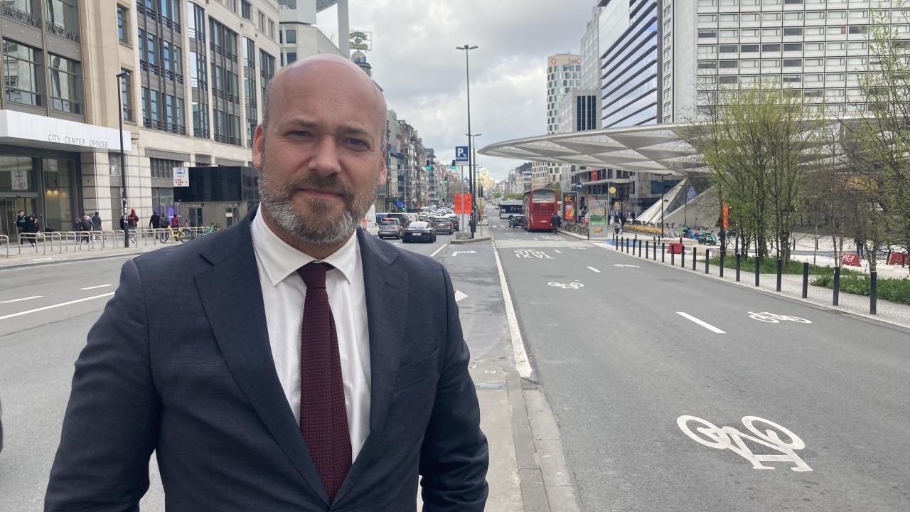 Europafackets ledning strävar efter enighet – vice generalsekreterare Claes-Mikael Ståhl söker medlemmarnas minsta gemensamma nämnare.