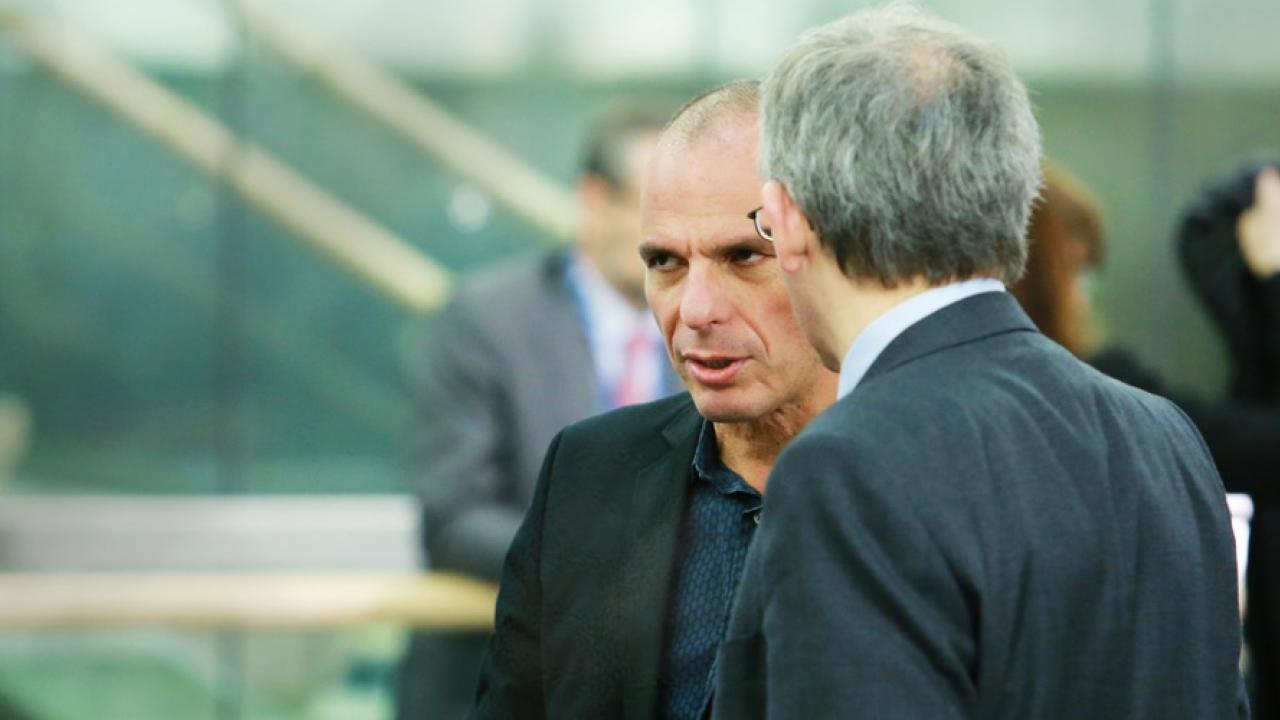 Greklands finansminister Yanis Varoufakis.
