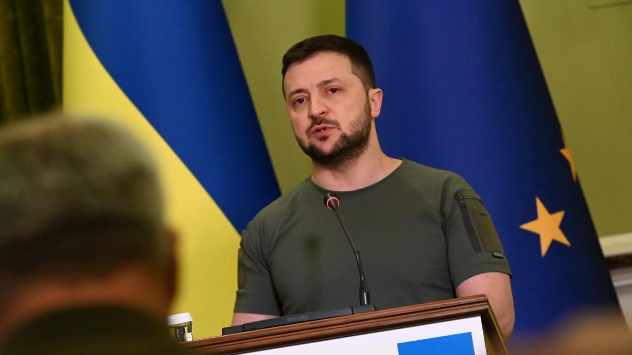 Ukraina president Volodymyr Zelenskyj 