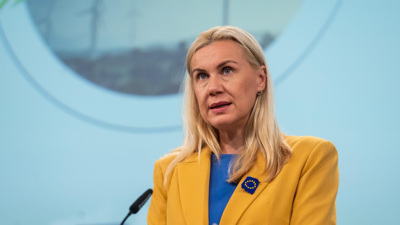 EU:s energikommissionär, den estländska liberalen Kadri Simson.