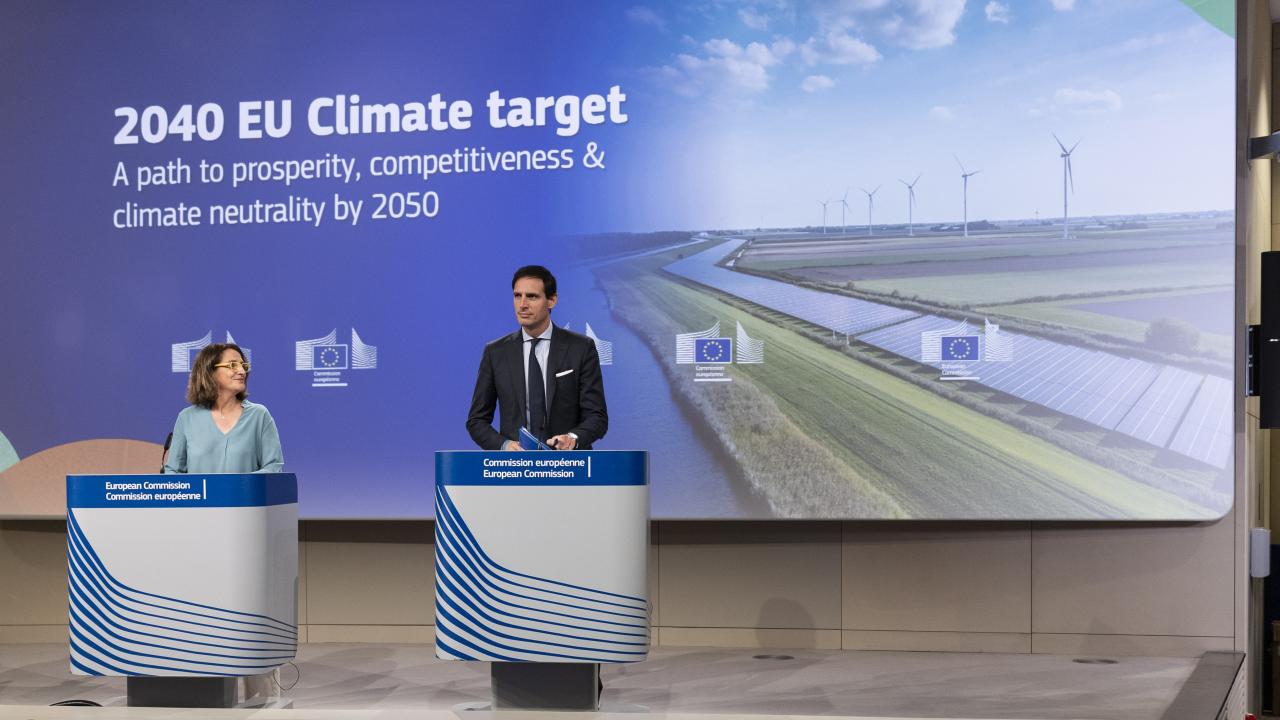 EU-kommissionärerna Teresa Ribera och Wopke Hoekstra. 