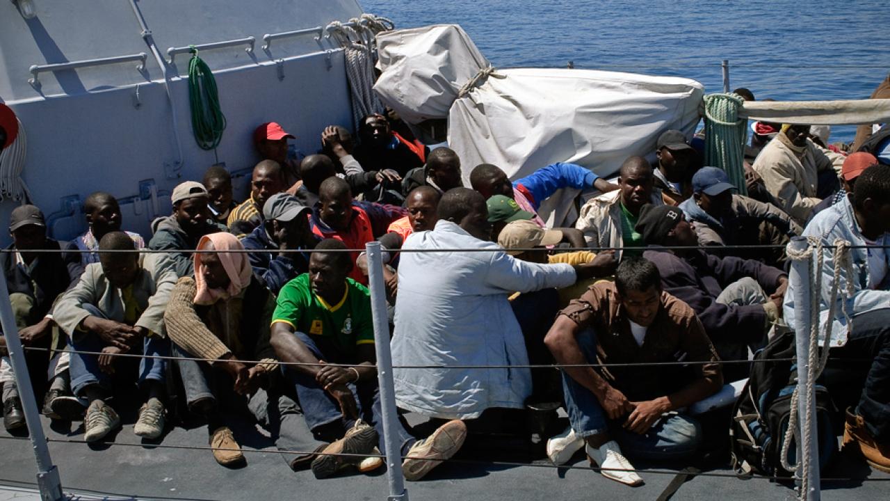 Mängder av fel och misstag ledde till att 63 flyktingar dog på flykt undan kriget i Libyen, konstaterar Europaprådet. Arkivbild.