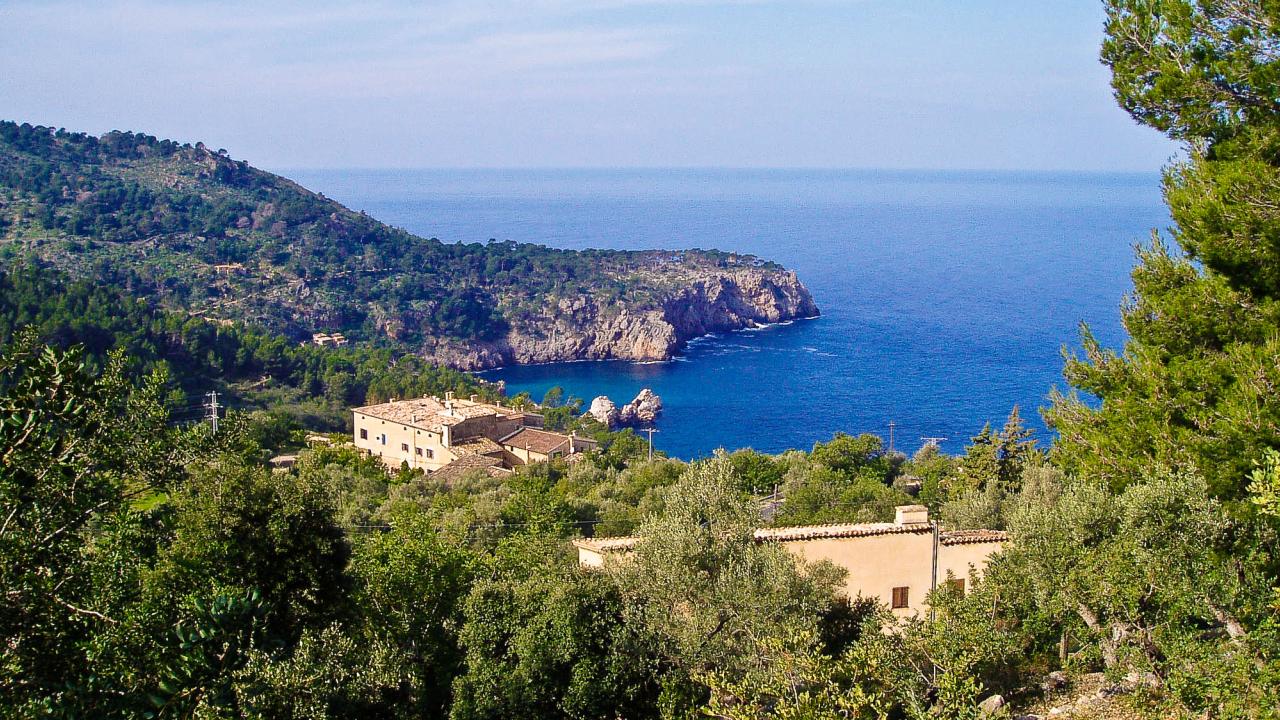 Deiàbukten på nordvästra Mallorca.