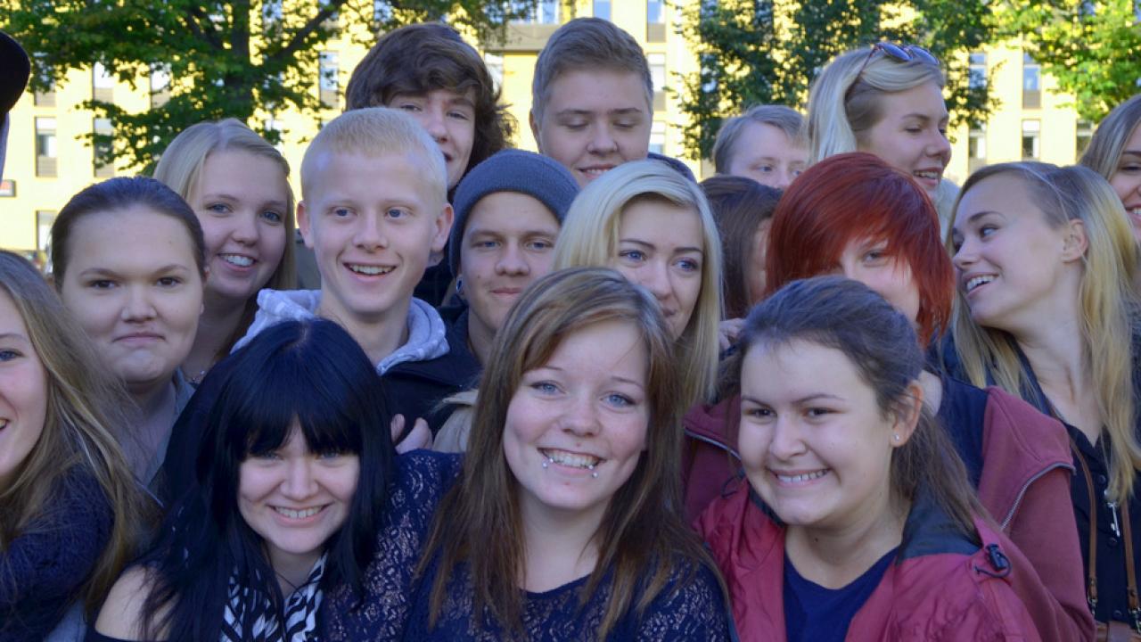 Ungdomarna på bilden har inget med artikel att göra. Arkivbild.