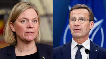 Oppositionsledare Magdalena  Andersson (S)  krävde i debatt med statsminister Ulf Kristersson (M) [att Sverige driver på för en konkret plan för en starkare ekonomi i unionen.