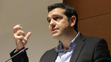 Den grekiska premiärministern Alexis Tsipras. Arkivbild.