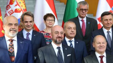 I dag tisdag träffas EU-ledare med ledare från länderna på västra Balkan i Tirana. Arkivbild.