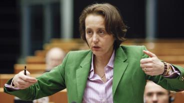 Beatrix von Storch, en av AfD:s två EU-parlamentariker. Arkivbild.