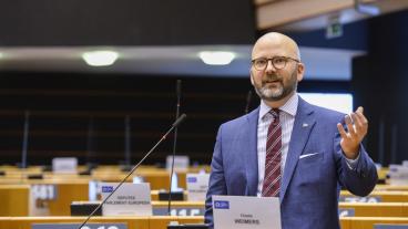 Europaparlamentariker Charlie Weimers (SD).