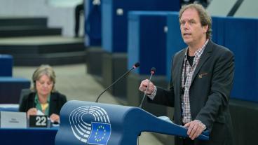 Europaparlamentariker Pär Holmgren (MP).