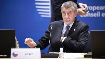 Tjeckiens premiärminister Andrej Babiš. Arkivbild.