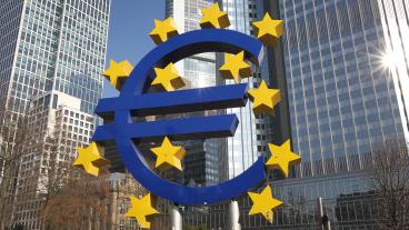 Eurotecknet utanför Europeiska centralbanken