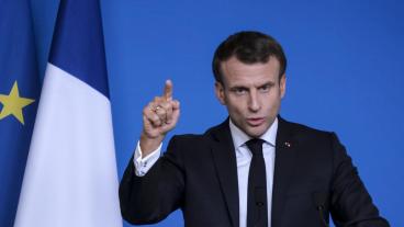 Frankrikes president Emmanuel Macron vill reformera EU:s utvidgning. Arkivbild.