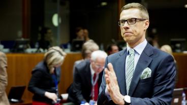 Den finländske statsministern Alexander Stubb lovar bot och bättring. Arkivbild.