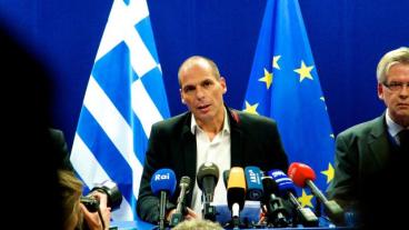 Greklands finansminister Yanis Varoufakis. Arkivbild.