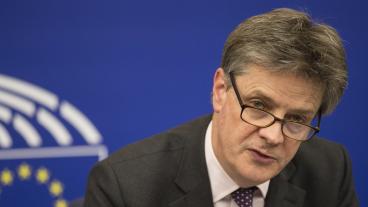 EU:s finansmarknadskommissionär Jonathan Hill. 