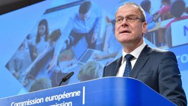 EU:s utbildningskommissionär, den ungerske nationalkonservative Tibor Navracsics.