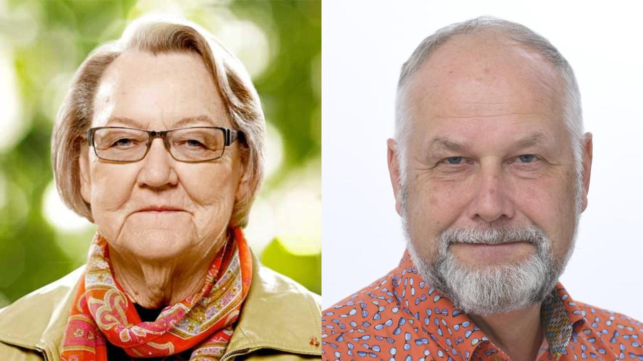 Sveriges mest kryssade EU-parlamentariker Marit Paulsen (L) och Jonas Sjöstedt (V). Arkibilder.