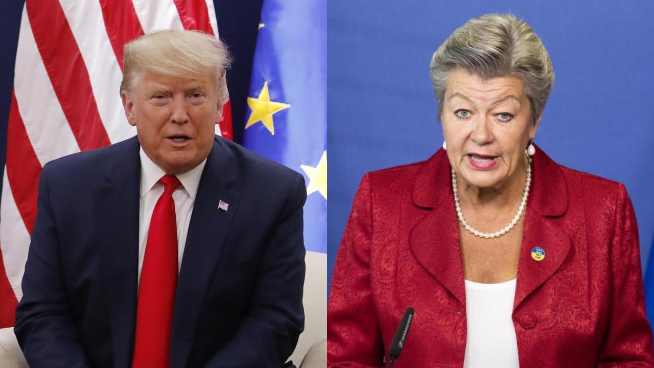 Den tillträdande amerikanska presidenten Donald Trump gör anspråk på andra länder och tidigare EU-kommissionär Ylva Johansson manar till svensk kraftsamling i EU-frågor.