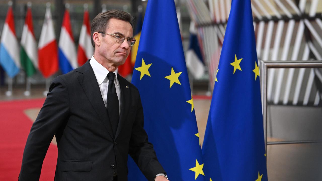 EU-ledarna väntas inte få lämna toppmötet innan de nått en uppgörelse som stödet till Ukraina. Arkivbild.