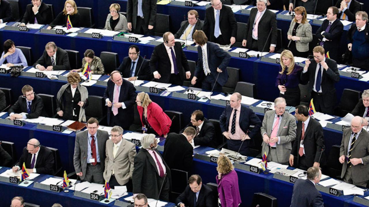 Europaparlamentet i Strasbourg. Svenska EU-politiker slipper skatta för sina schablonersättningar.