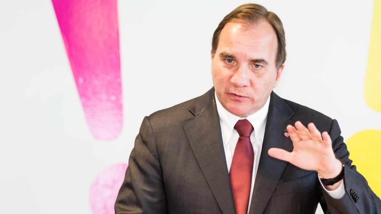 Statsminister Stefan Löfven träffar imorgon tisdag Tysklands förbundskansler Angela Merkel. Arkivbild.