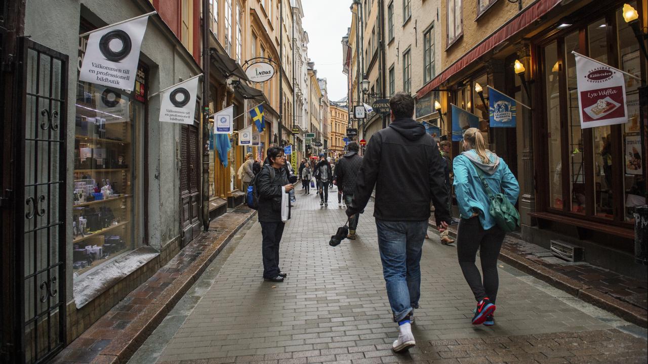 Sedan 2023 finns det enligt Eurobarometern en majoritet i Sverige för att inför euron. Arkivbild.