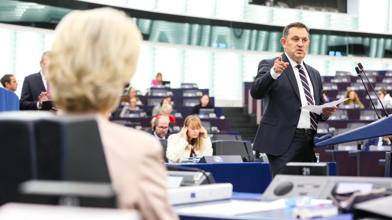 Den rumänske EU-parlamentarikern Gheorghe Piperea har deklarerat sidoinkomster på över 7,5 miljoner kronor. Arkivbild.