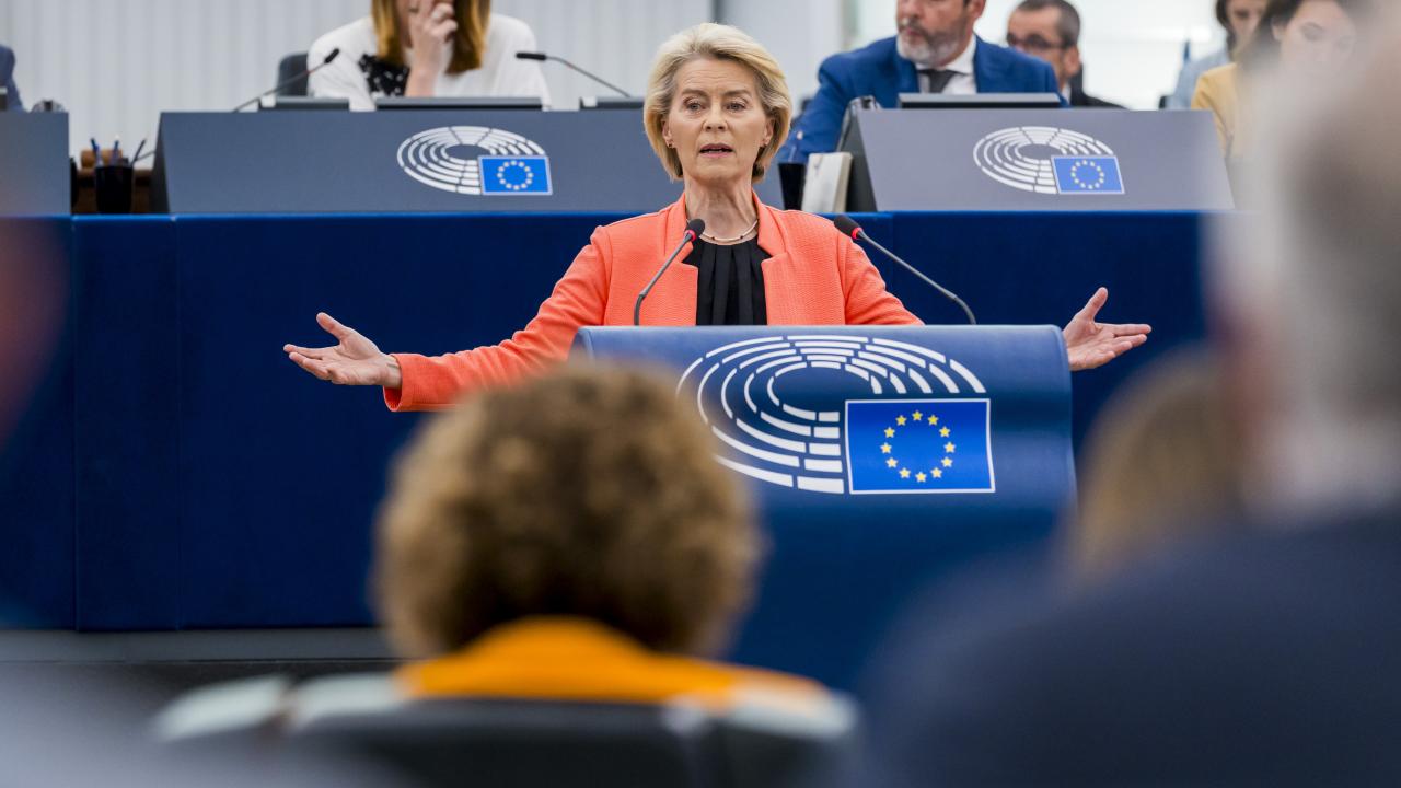 Misstroendeomröstningen om EU-kommissionens ordförande Ursula von der Leyen äger rum på torsdag.
