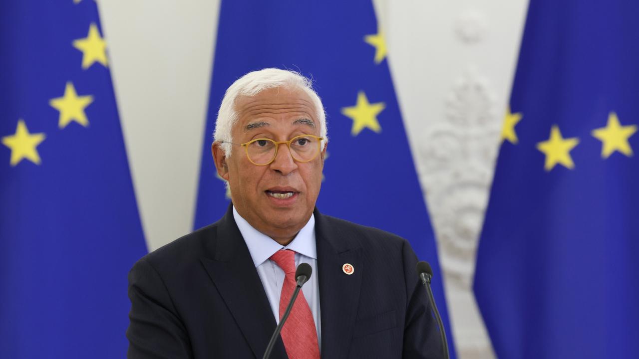 Europeiska rådets ordförande António Costa. Arkivbild.