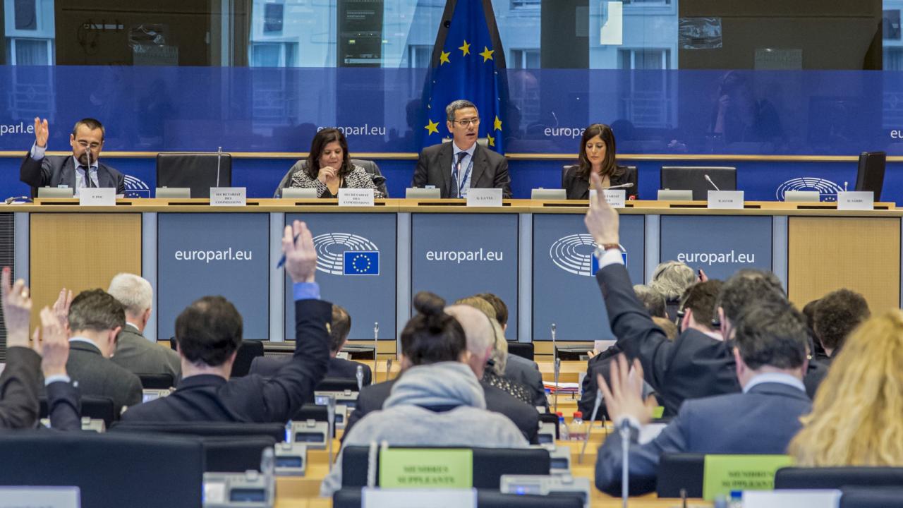 Röstsiffrorna vid torsdagens omröstning i miljöutskottet var 40 för, 24 mot och en som avstod. Arkivbild.