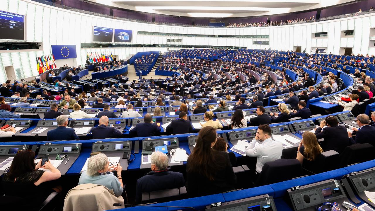 Europaportalen har gått igenom över 18 000 debattinlägg i EU-parlamentet. Arkivbild.