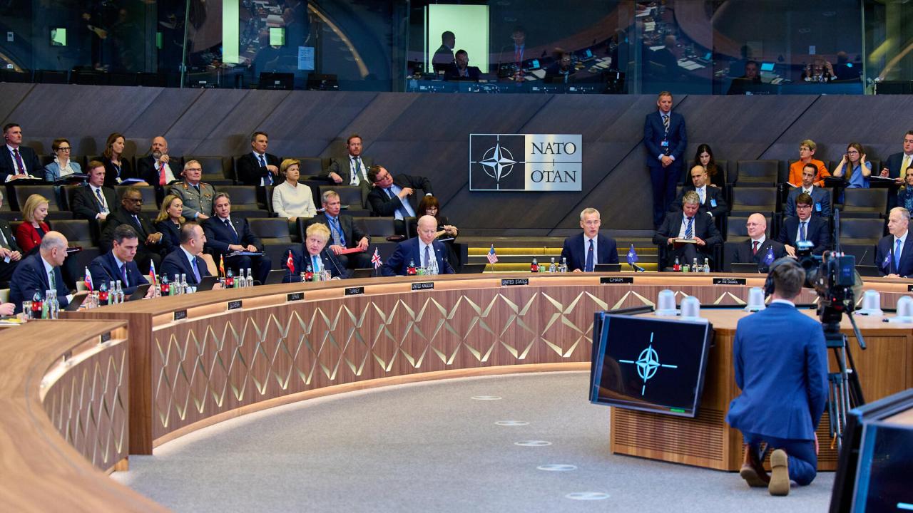 Natoländernas ledare träffades på torsdagen i huvudkvarteret utanför Bryssel. 