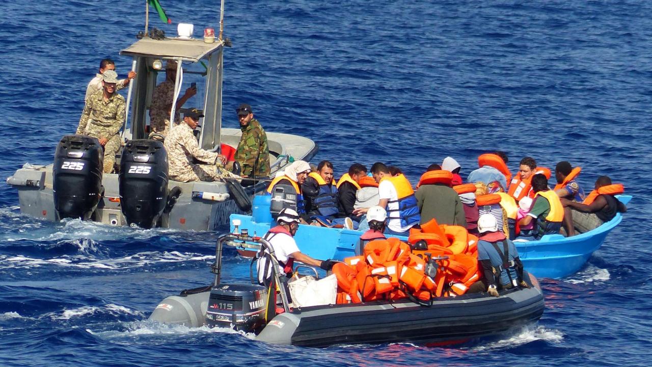 Antalet migranter som anlände till Italien via Medelhavet var under fjolåret större än via Grekland. Arkivbild