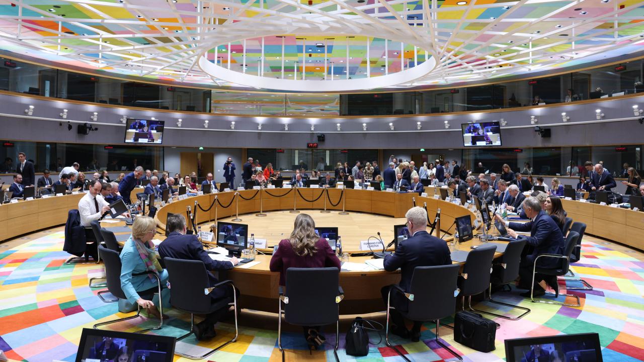 Medlemsländernas EU-ministrar träffas i Bryssel.