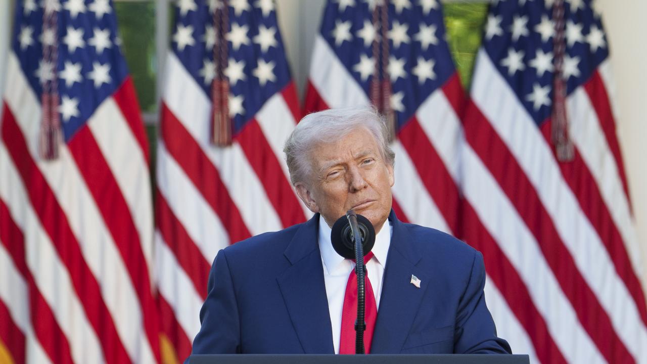 USA:s president Donald Trump. Arkivbild.