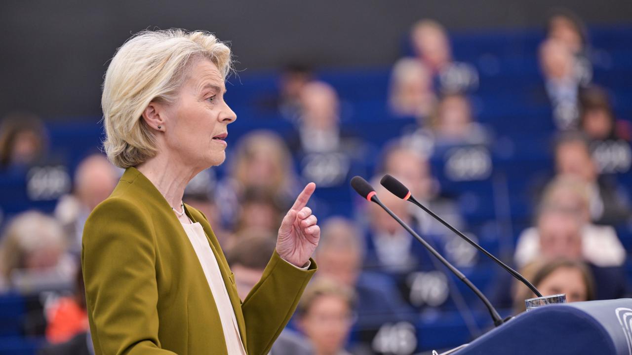 I sitt linjetal på tisdagen uppmanade Ursula von der Leyen till enighet för att bygga ett mer oberoende EU i en oberäknelig omvärld.