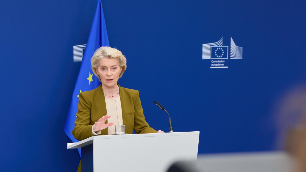 EU-kommissionens ordförande Ursula von der Leyen föreslog på tisdagen det 21:a sanktionspaketet mot Ryssland.