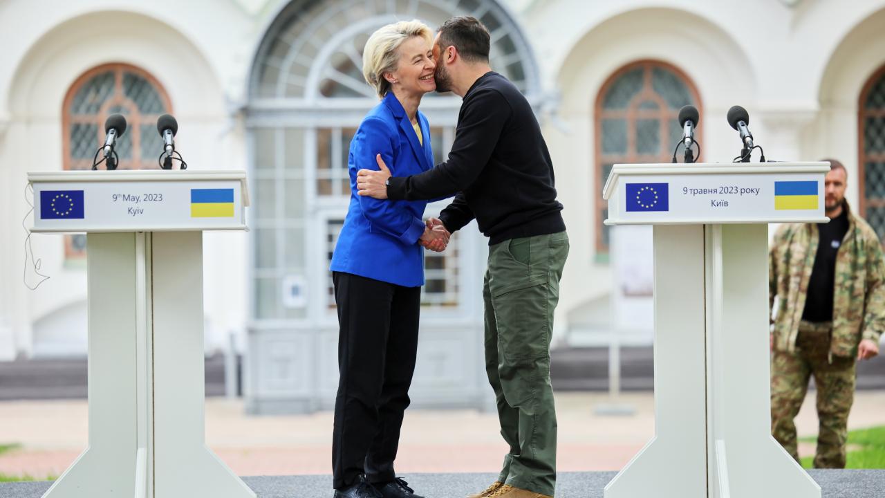 von der Leyen/Zelenskyj