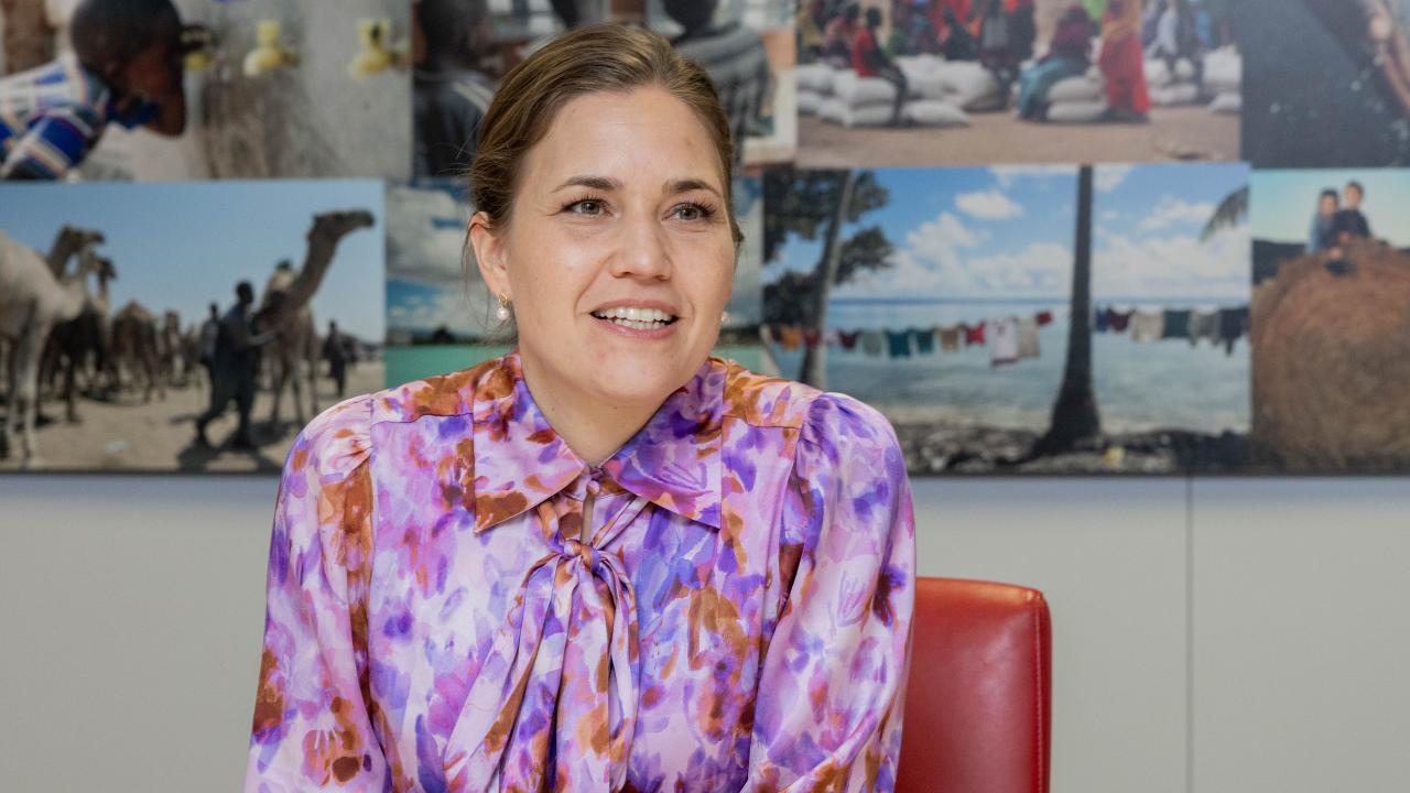 Danmarks EU-minister Marie Bjerre. Arkivbild.