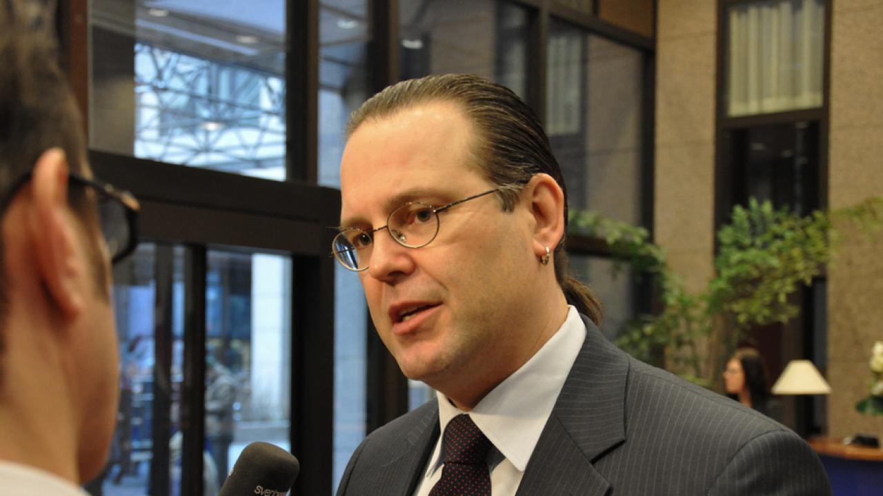 Den svenske finansministern Anders Borg (M). Arkivbild.