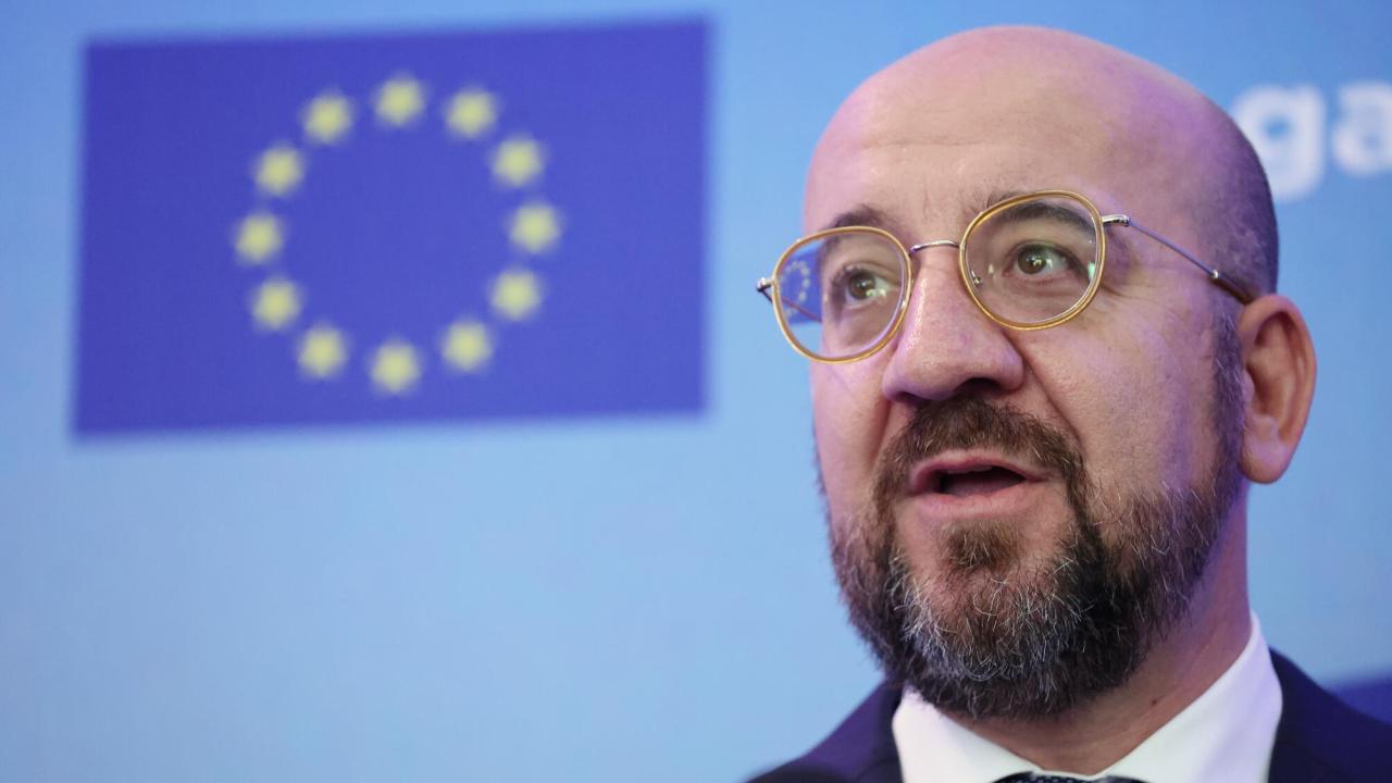 Ministerrådets ordförande Charles Michel skickade under helgen ut den officiella inbjudan till EU:s stats- och regeringschefer till fredagens toppmöte i tjeckiska Prag. Arkivbild. 