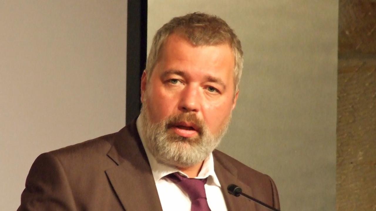 Novaja Gazetas chefredaktör Dmitrij Muratov. Arkivbild.