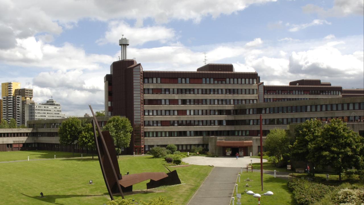 Tysklands säkerhetstjänst Bundesamt für Verfassungsschutz (BfV) har sitt huvudkontor i Köln. Arkivbild.