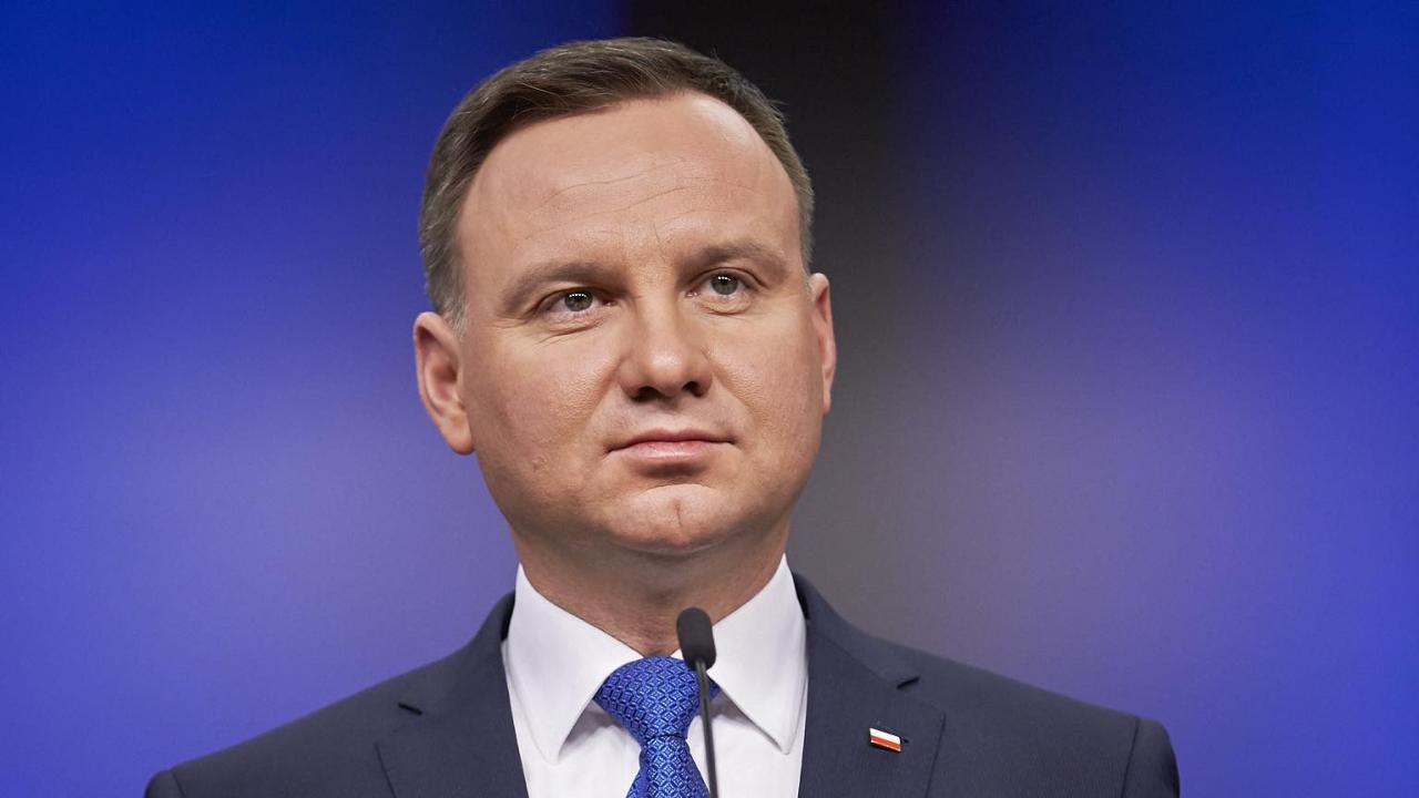 Polens president Andrzej Duda. Arkivbild.