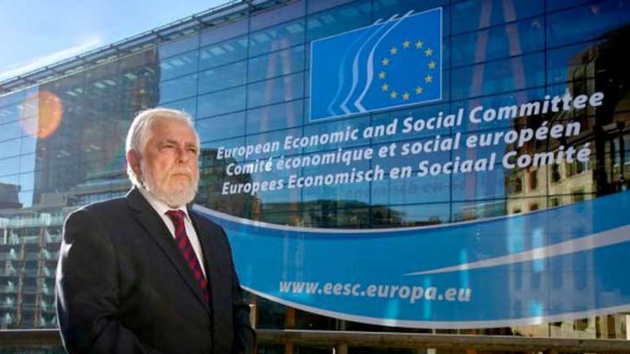 George Dassis, facklig företrädare från Grekland, ny ordförande för EESK. 