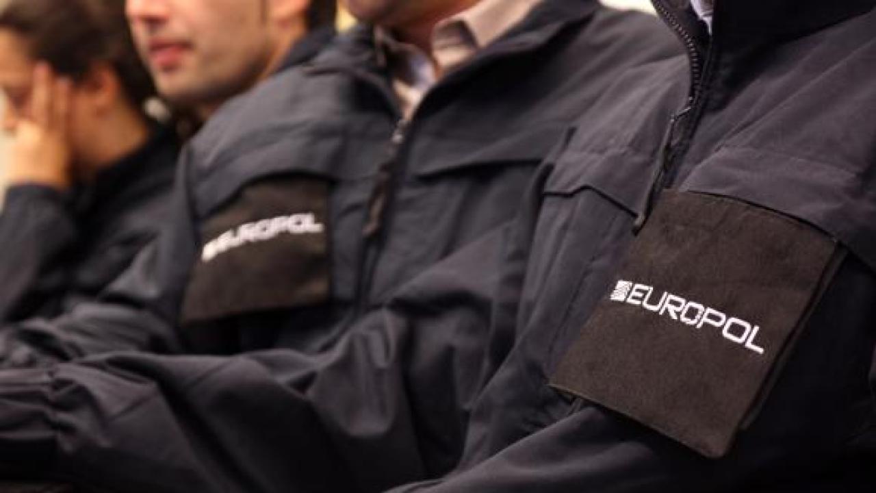 Personal på Europol i Nederländerna.