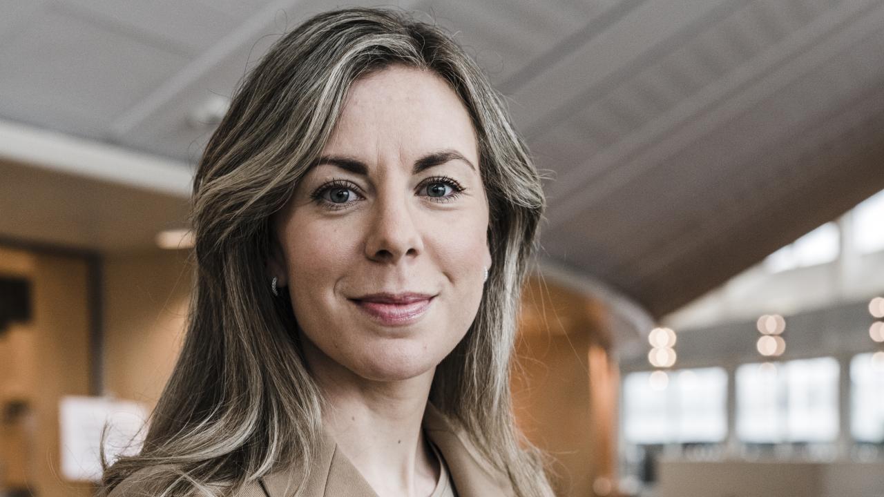 Sveriges nya EU-minister Jessica Rosencrantz (M). Arkivbild